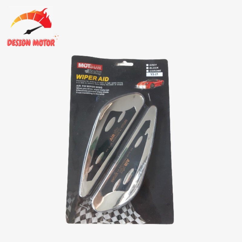 Sayap Wiper Wing Visor Universal Racing Wiper Wing Mobil Mate