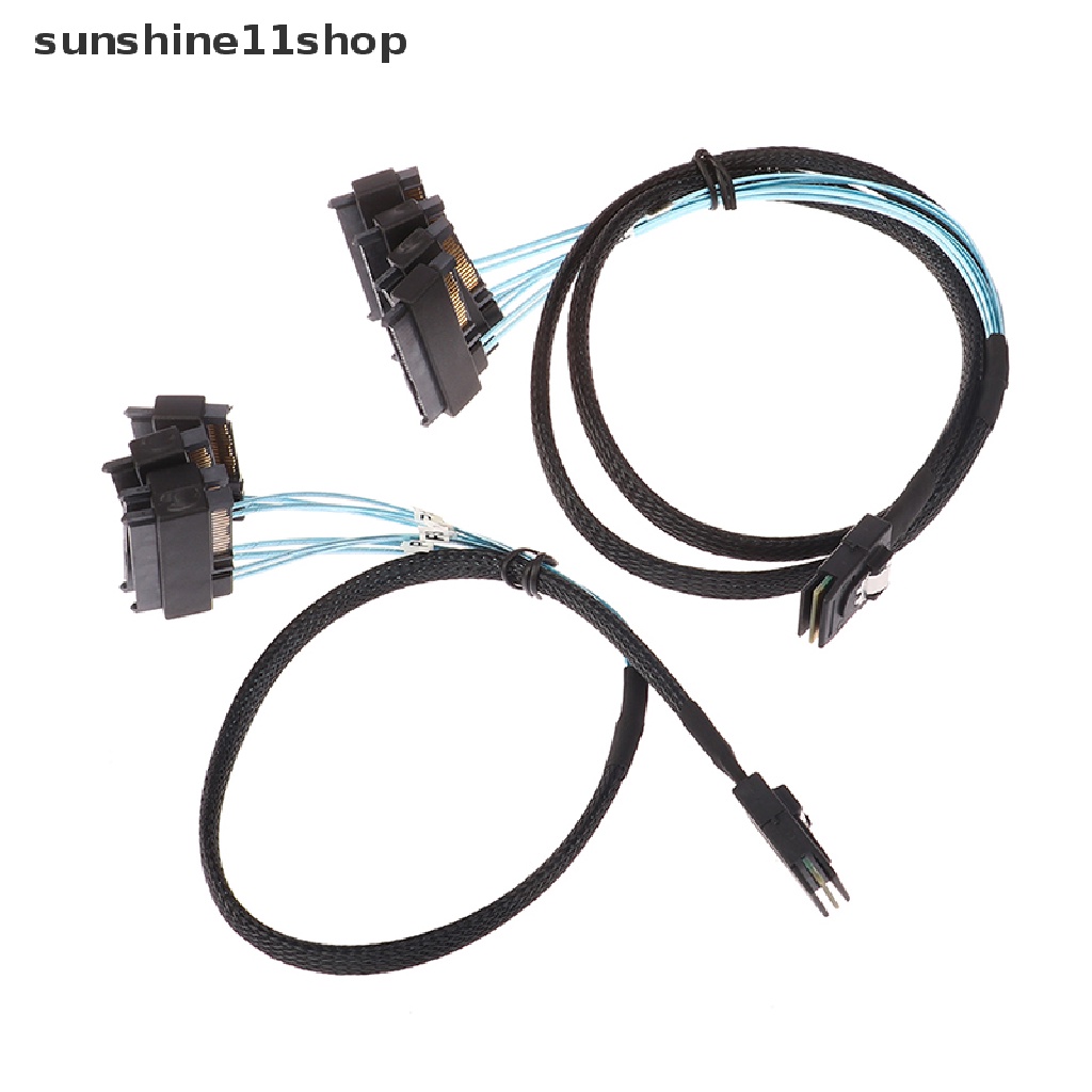 Sho Konektor Kabel Mini 4s Hardisk 36-Pin SFF-8087 Ke 4stek 29-Pin SFF-8482 N