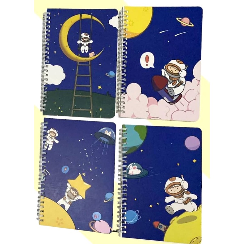 

Notebook A5 || Notebook Motif Lucu || Buku Spiral 60 Lembar || Diary Spiral