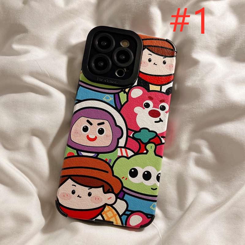 Lovely！Winnie Bear &amp; Monster Soft Case HP iP iPhone 6 6S 7 8 14 + Plus SE 2020 X XS XR 11 12 13 Pro Max New Casing Apple