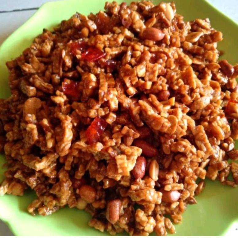 

Voucher Nendang Kering tempe pedas manis 250 gr Dapat di Percaya