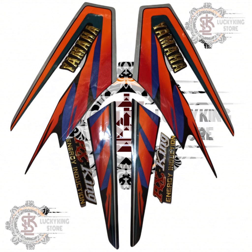 Striping Setriping Rx King 1997 Merah List Rx King 1997 Merah