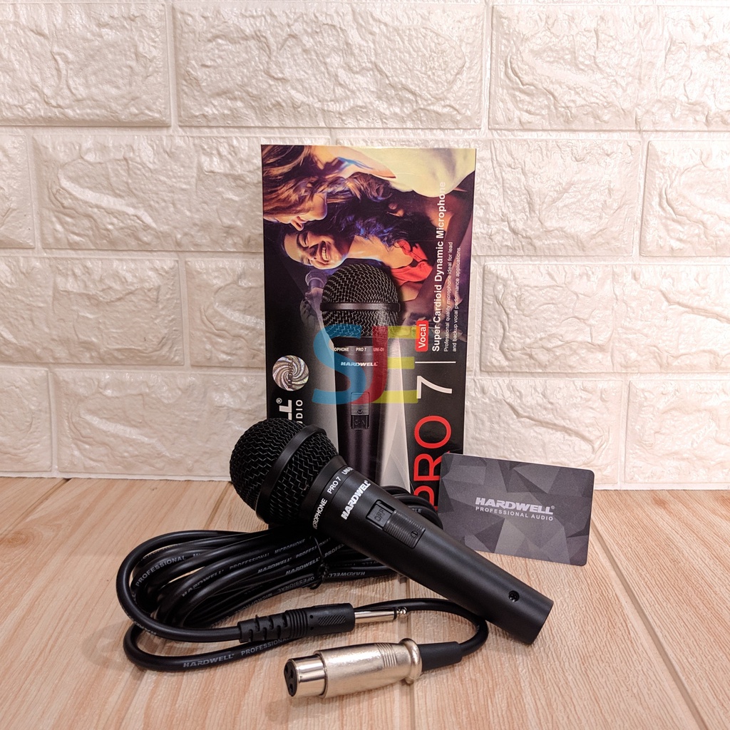 Microphone Hardwell PRO 8 / Mic Kabel Hardwell Pro 8 / Microphone Karaoke