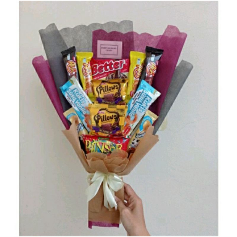 buket snack / buket snack murah / bouquet snack / bouquet snack wisuda