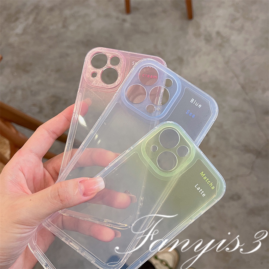 Samsung A13 A12 A53 A03S A03 A73 A23 A52 A51 A71 A50 A30S A50S A20 A30 A11 A10 A21S A70 A42 Soft Case TPU Warna Gradasi Untuk