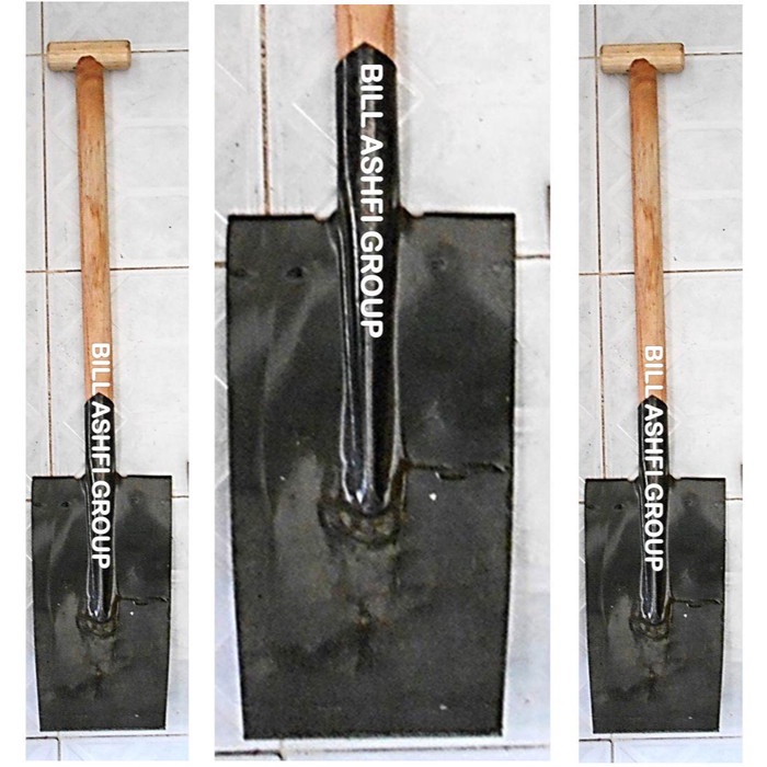 Sekop Lempak / Sekop Tanah Gg Kayu T # Pertanian # Pande Besi # Dodos