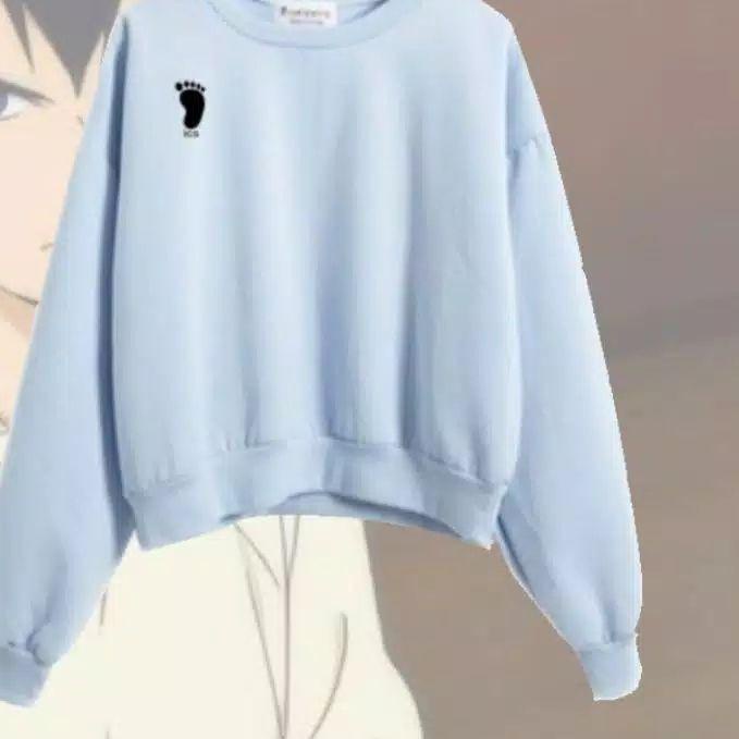 ✶ Sweater ICS Haikyuu Logo Bordir Kanan | Haikyuu Merchandise | Haikyuu Sweater | Anime Merchandise 