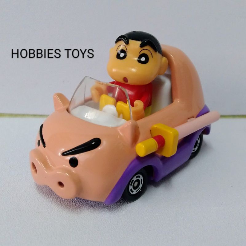 Tomica Ride On R06 Crayon Shinchan x Buriburizaemon Car