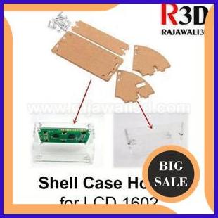 onderdil Acrylic Shell Case Cover LCD 1602 Case Enclosure Display 16x2 1F3B23