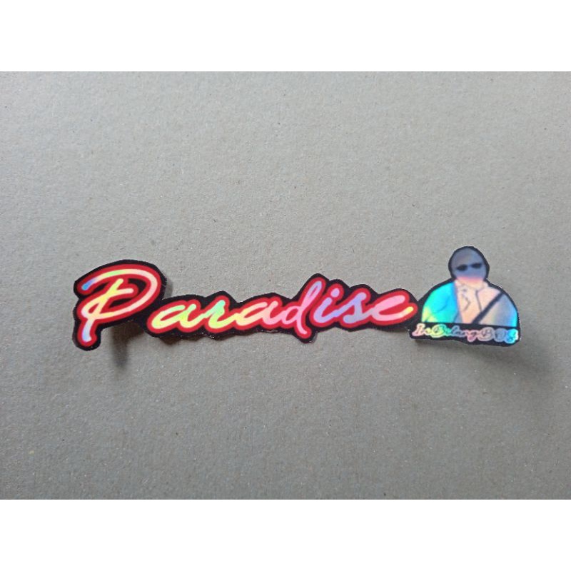 

STIKER BUS "PARADISE