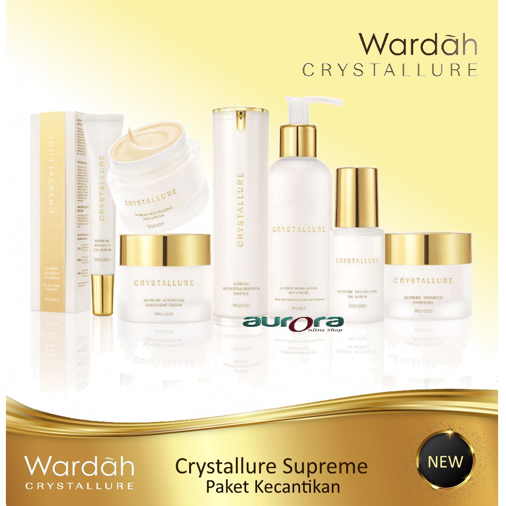 PAKET WARDAH CRYSTALLURE Supreme Premium