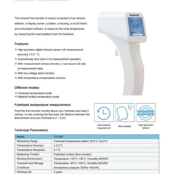Thermometer infrared- BIOBASE