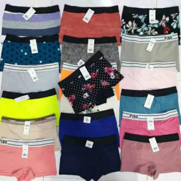 ✨11.11✨ CD Boxer Wanita Cewe S-XXXL JUMBO MAX 110 kg dan Boxer Sepaha