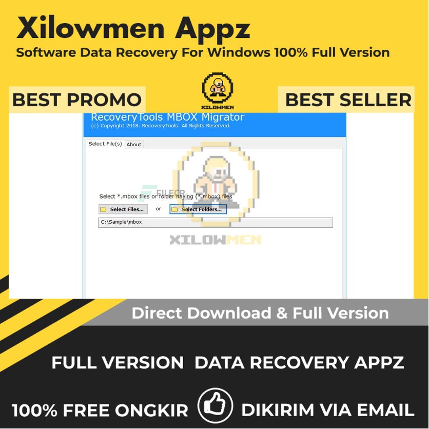 [Full Version] RecoveryTools MBOX Migrator Pro Lifetime Data Recovery WIN OS