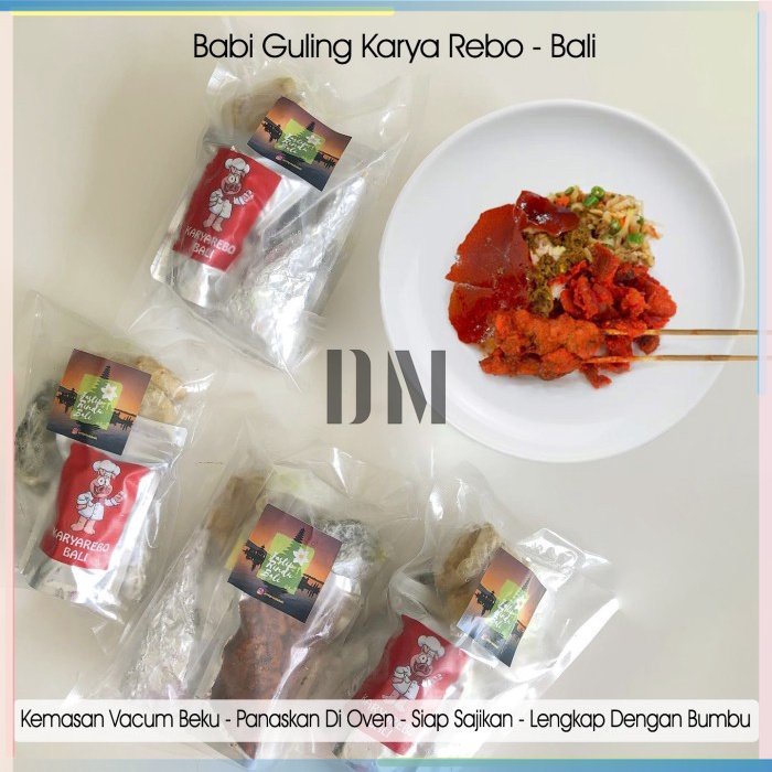 Babi Guling Giling Bigul Karya Rebo Tusuk Tusukan Sate Lilit Daging Urutan Sei Krupuk Bakmi Bacang B