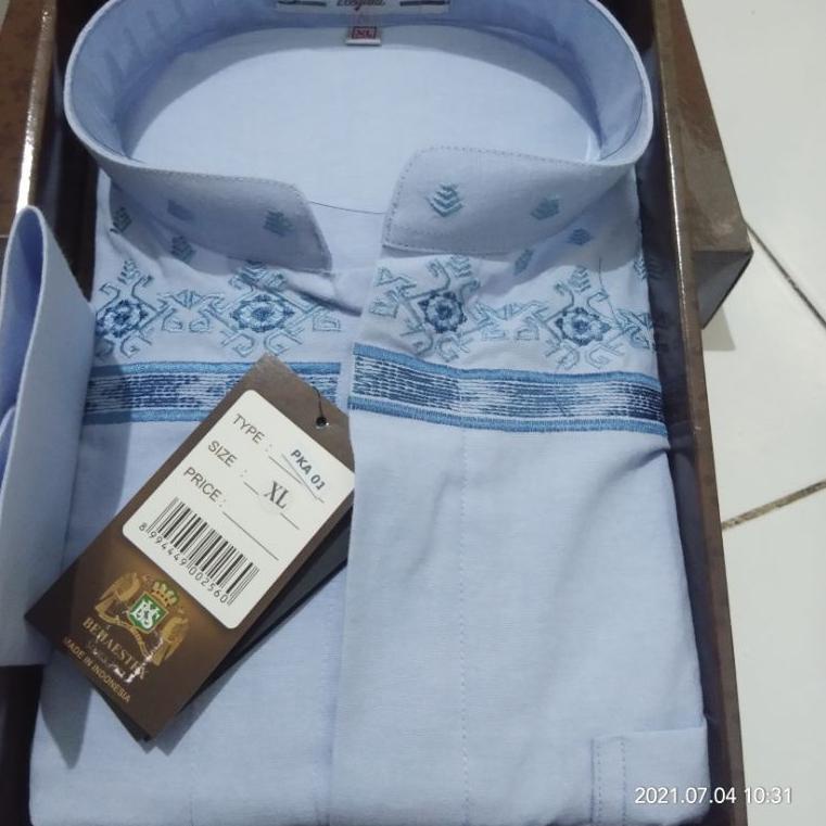 MENARIK Baju koko atlas elegant dan universal