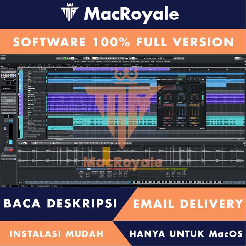[MacOS] Steinberg Cubase Elements Full Version Lifetime Full Garansi