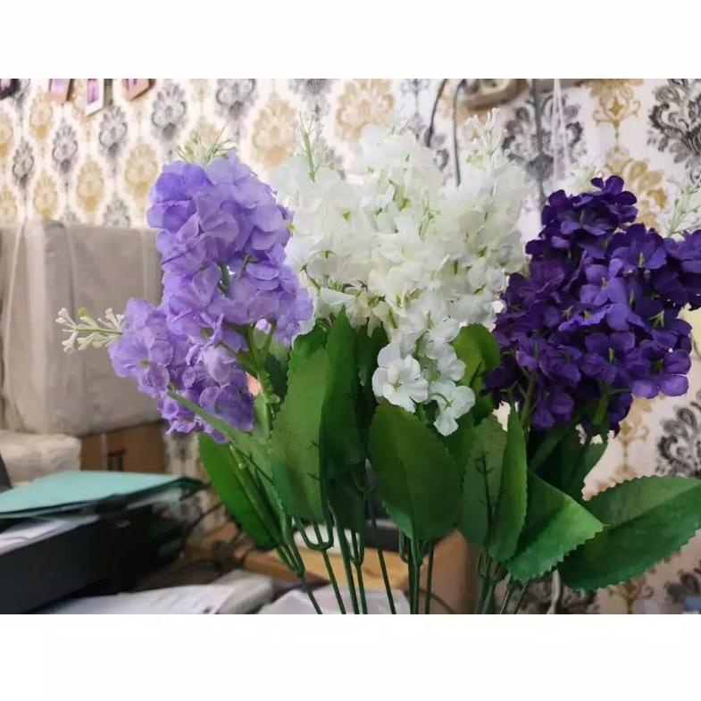 ⚡GROSIR⚡ SNAPDRAGON / LAVENDER BESAR ARTIFICIAL/BUNGA PLASTIK