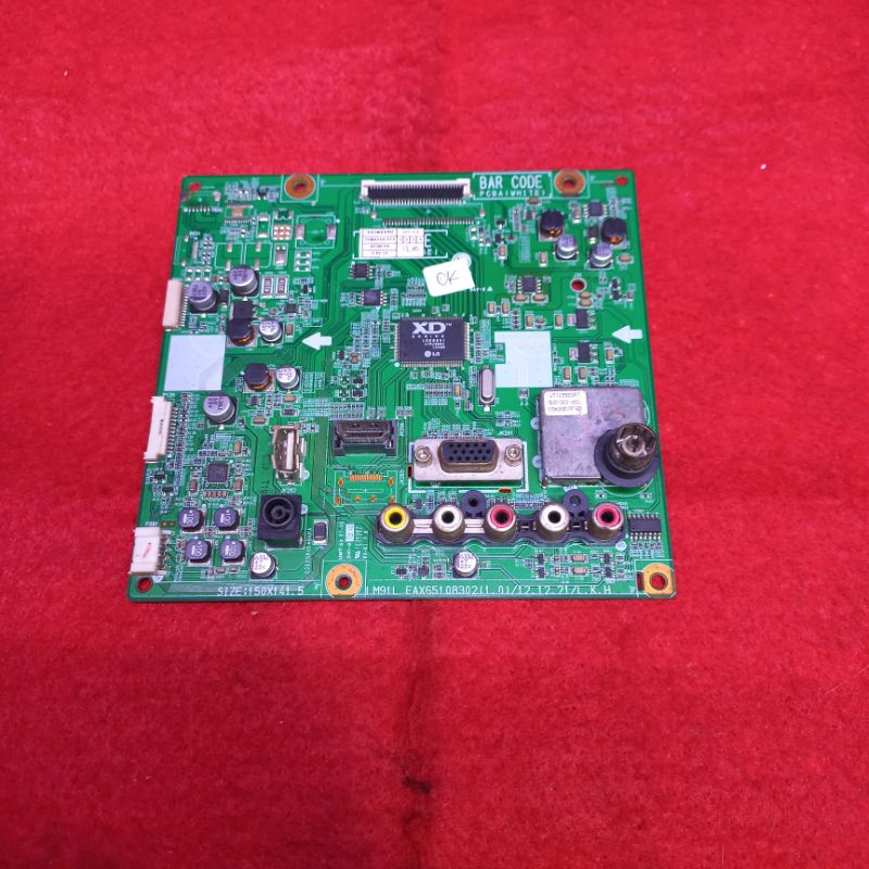 MB LG 22MA33A MOTHERBOARD - MOBO - MESIN TV - MAINBOARD TV LED LG 22MA33A- PTP