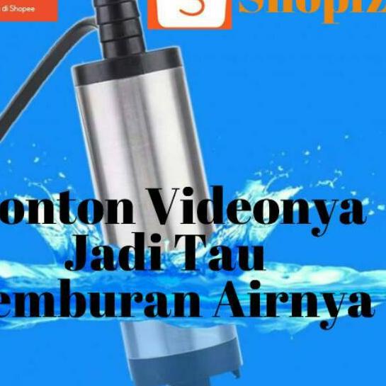 ♦ Pompa air/ pompa celup mini / pompa air cuci motor mobil BIRU ✺