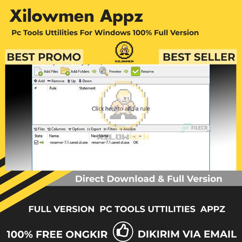 [Full Version] ReNamer Pro PC Tools Software Utilities Lifetime Win OS