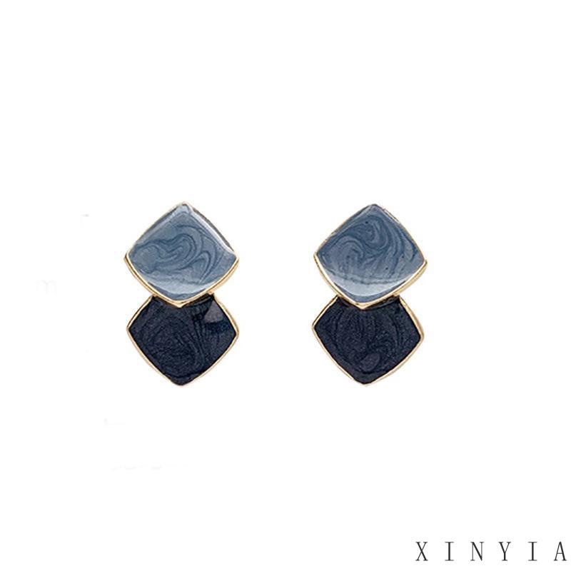 【COD】Temperamen Anting Sambungan Sederhana Kepribadian Manis Anting Kecil Serbaguna S925 Perak