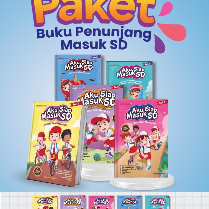 

Paket Buku Aku Siap Masuk Sd Seri 1 - 5 ; Mempersiapkan Anak Masuk Sd