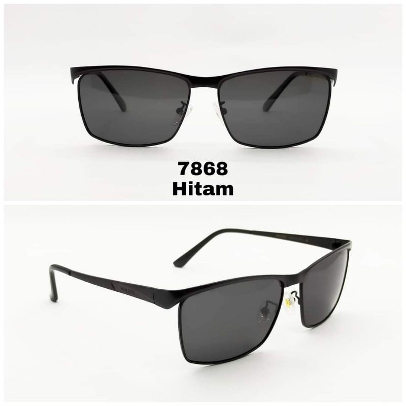 KACAMATA ANTI RADIASI POLICE 7868  AKSESORIS MINUS PHOTOCROMIC POLARIZED ANTISILAU ANTIRADIASI FRAME