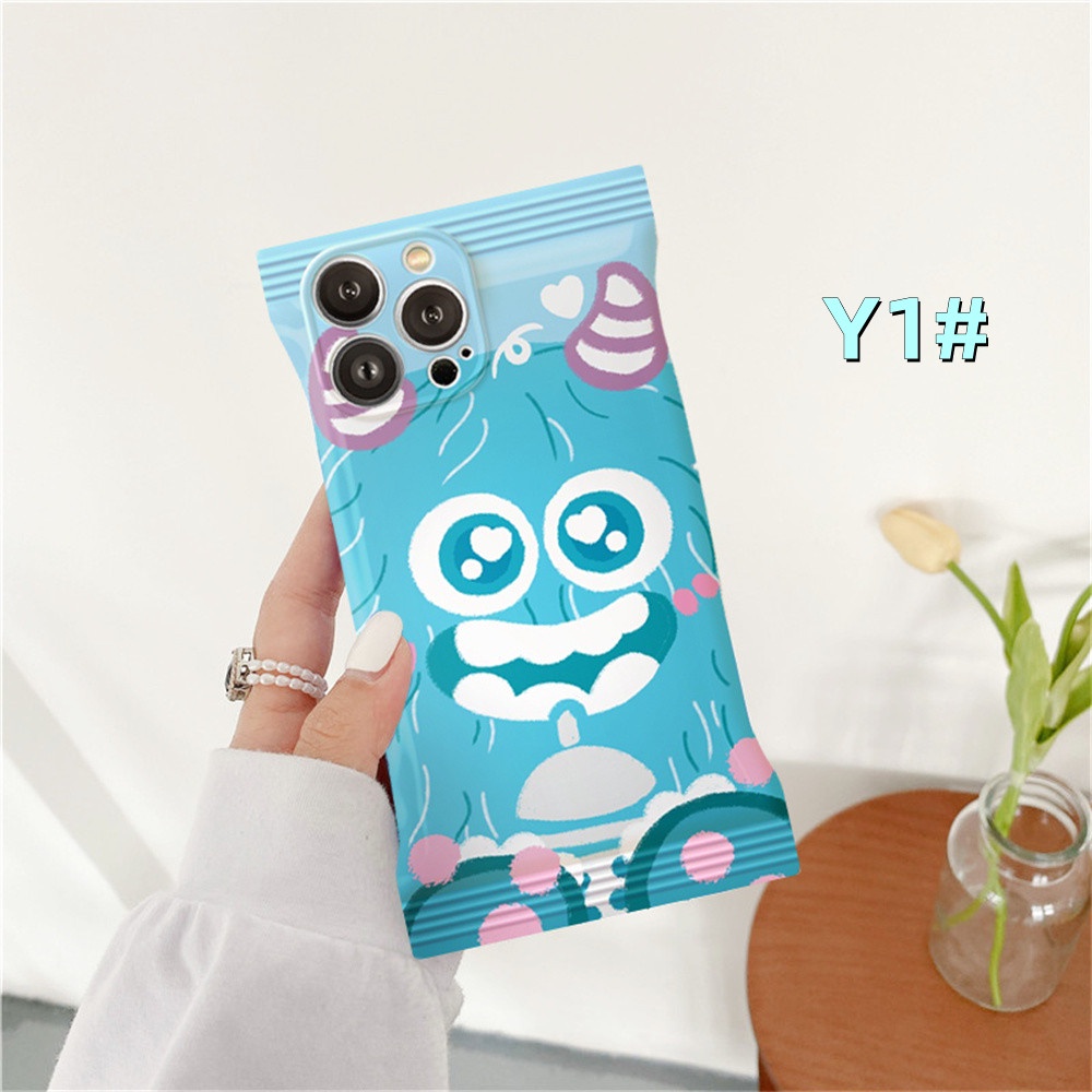 Casing Lucu Redmi Note11 Pro Note11S 10C Note10 5G 10A 9C 9A 10 9T 10s Note9 Note8 Poco X3 NFC M3 Kartun Boneka Monster Kecil TPU Soft Cover