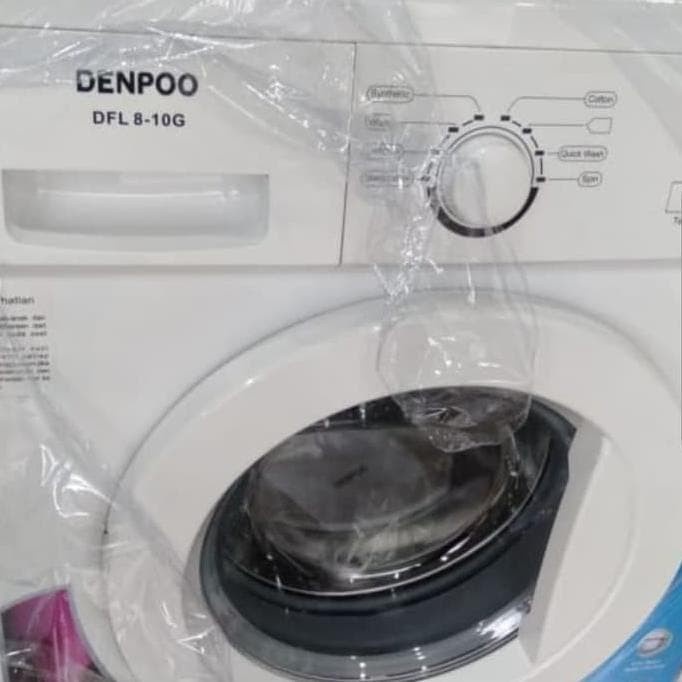 Denpoo DFL810G Mesin Cuci Front Loading 8 Kg Bukaan Depan | DFL 810G