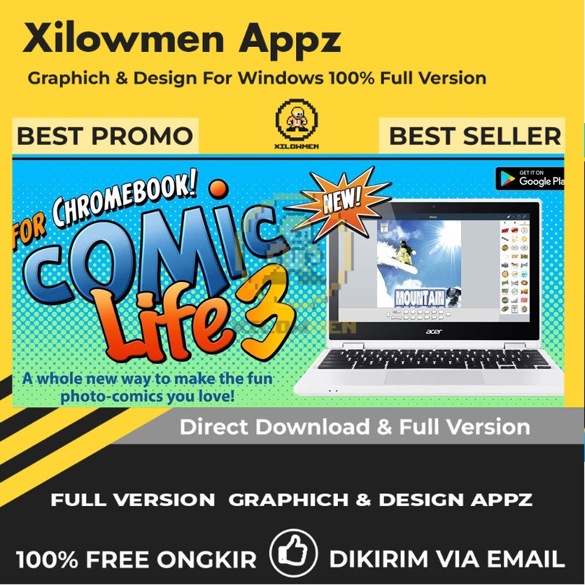 [Full Version] Comic Life Pro Design Graphics Lifetime Win OS