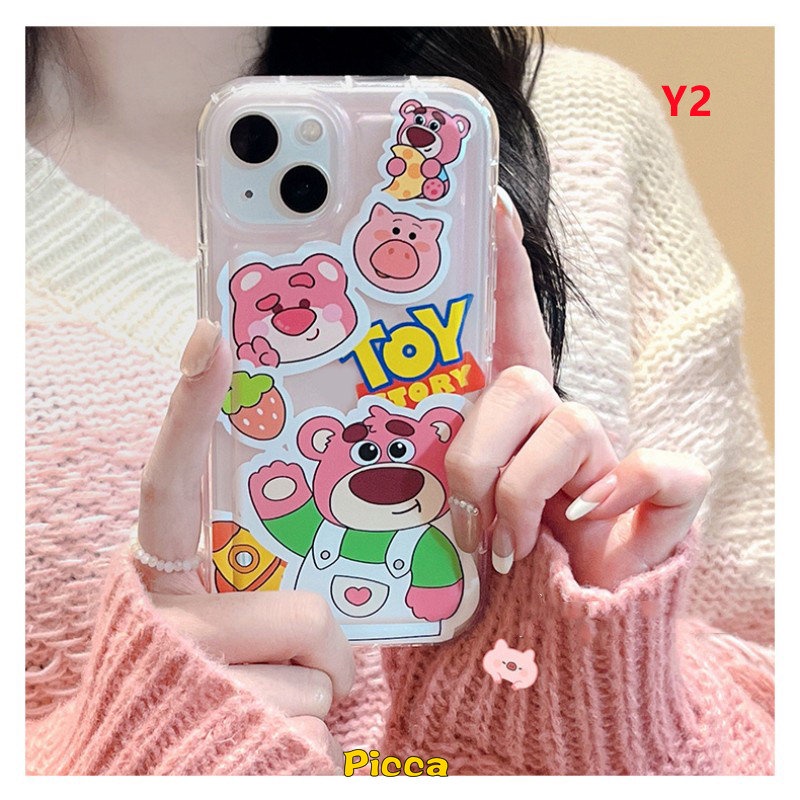 Case Cerita Mainan Kartun Untuk Redmi 9T 10 9C NFC 9A 10A A1 Redmi Note 9 10 10s 11 11s Note11 Note10 Note10s Note9 Cute Manyo Buzz Lightyear Alien Lembut Airbag Anti-Jatuh Shockproof Case