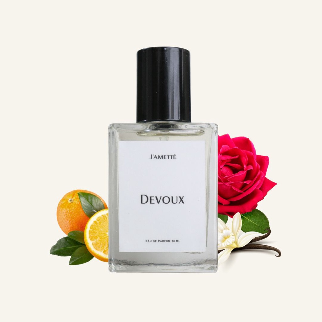 Jamette Perfume Devoux EDP 30 ml - Parfum Cewek Elegan Tahan Lama