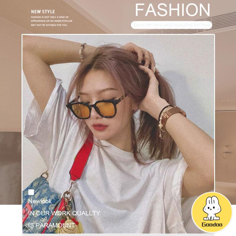 Kacamata Hitam Small Candy Color Korean Fashion Gaya Sunglasses Untuk Pria Dan Wanita -Doo