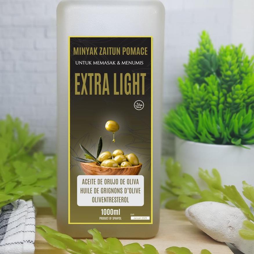 

☜ Minyak zaitun untuk masak menumis | Zaitun RS Curah Murni | Extra virgin Pomace 100% Repack ➮