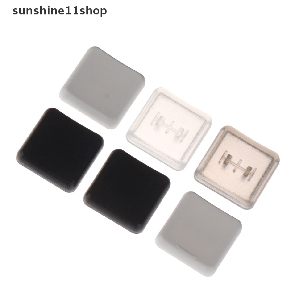 Sho 5Pcs Topi Kunci PBT Profil Rendah Choc Untuk keyboard Mekanik switch Coklat N