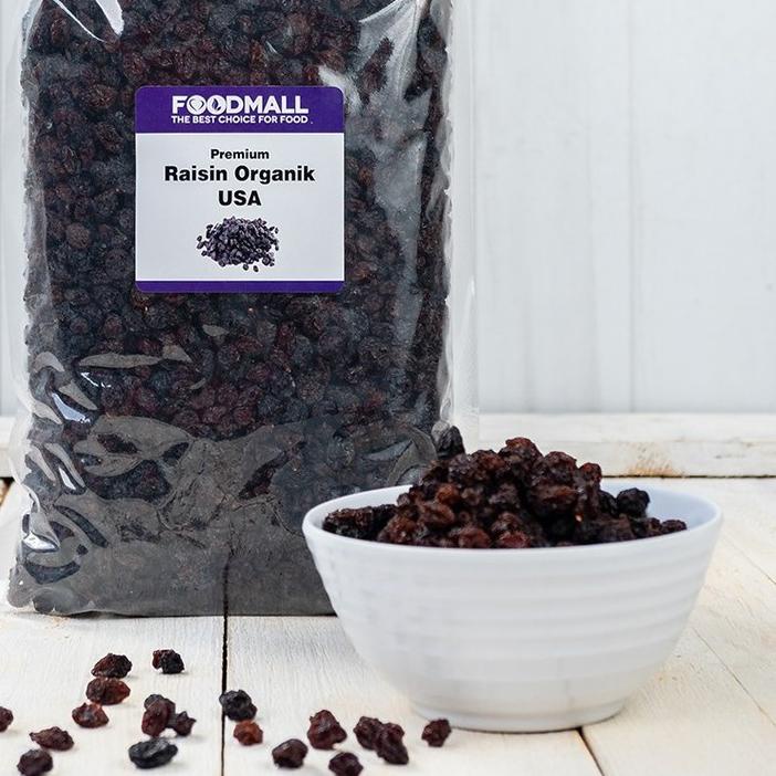 

♦ Kismis / Black Raisin Organic USA PREMIUM 1 Kg ☆