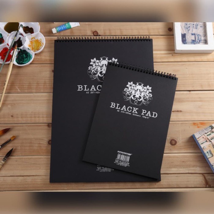 

Scetch Potentate Black Paper Wire Sketch Book A5 - 120Gsm