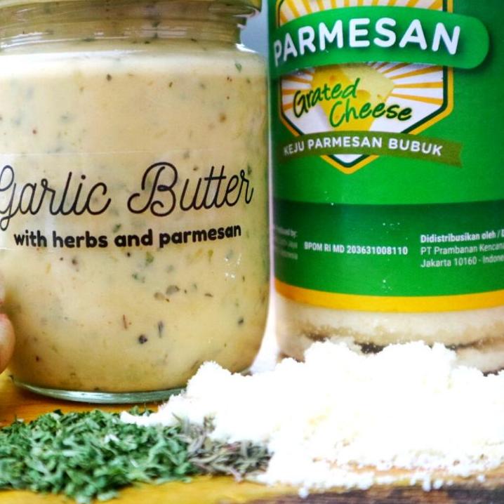 

➸ 200 gr Parmesan Garlic Butter premium (European Made) ☪