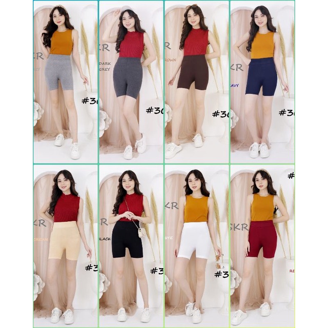 NEW LEGGING IMPORT 301 ALL COLOUR/HOTPANTS MURAH