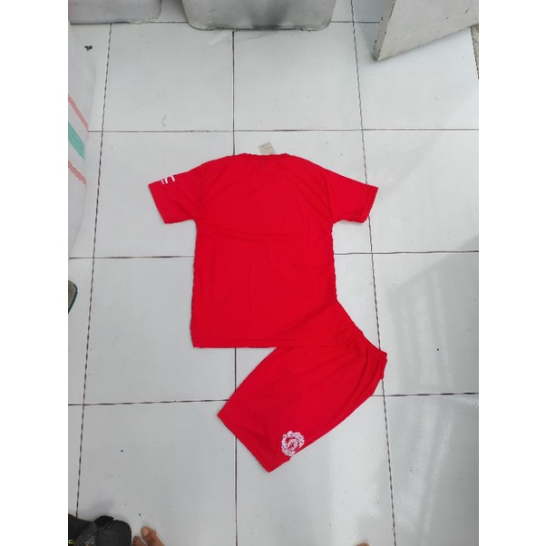 SABLON NAMA NOMER/ Setelan Baju Bola Manchester Anak Laki Laki Baju Bola Mu Terbaru 0-13 tahun