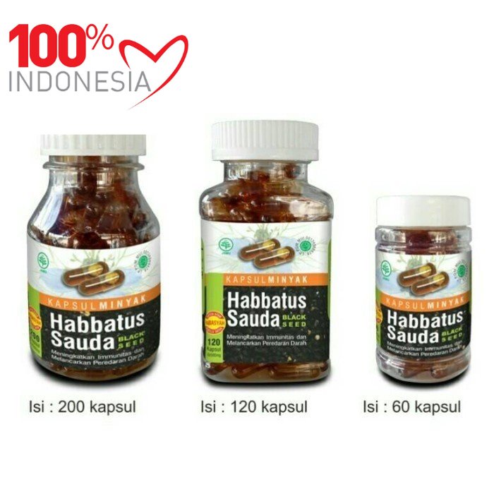 

HIU Kapsul Minyak Habbatussauda isi 200