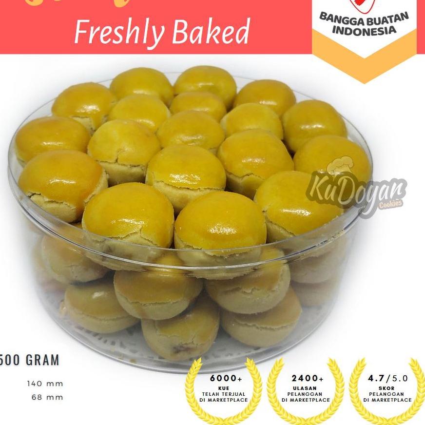 

☺ Kue Nastar Nanas Wisman Home-made 500 gram 1/2 kg Kudoyan ☋
