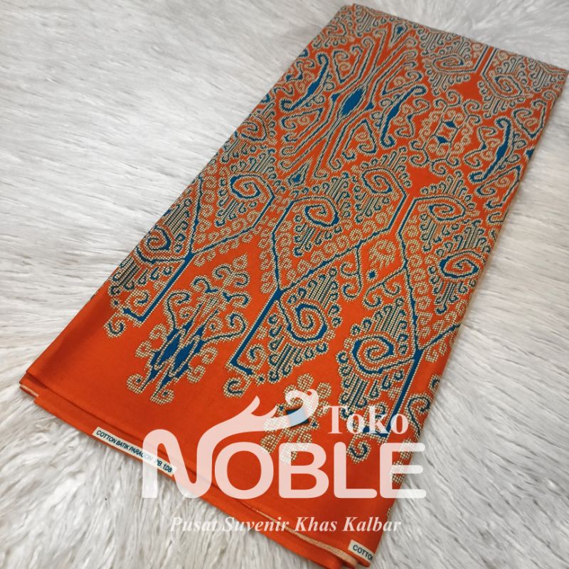 Kain Katun Motif Khas Kalimantan Barat