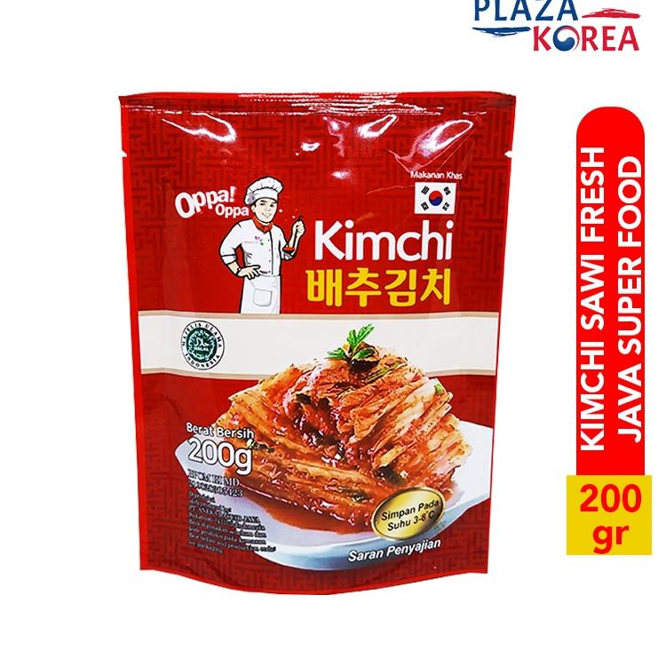 

✔✔SALE✔✔ KIMCHI SAWI FRESH OPPA 200GR - KIMCHI HALAL MAKANAN KHAS KOREA