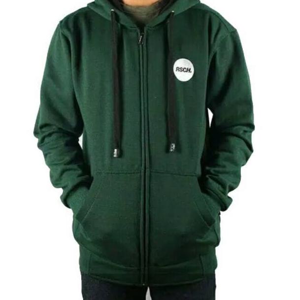 Paling Laris TURUN ! Jaket Distro Pria Zipper Hoodie RSCH Premium Murah - Jaket Rsch - Jaket Hoodie