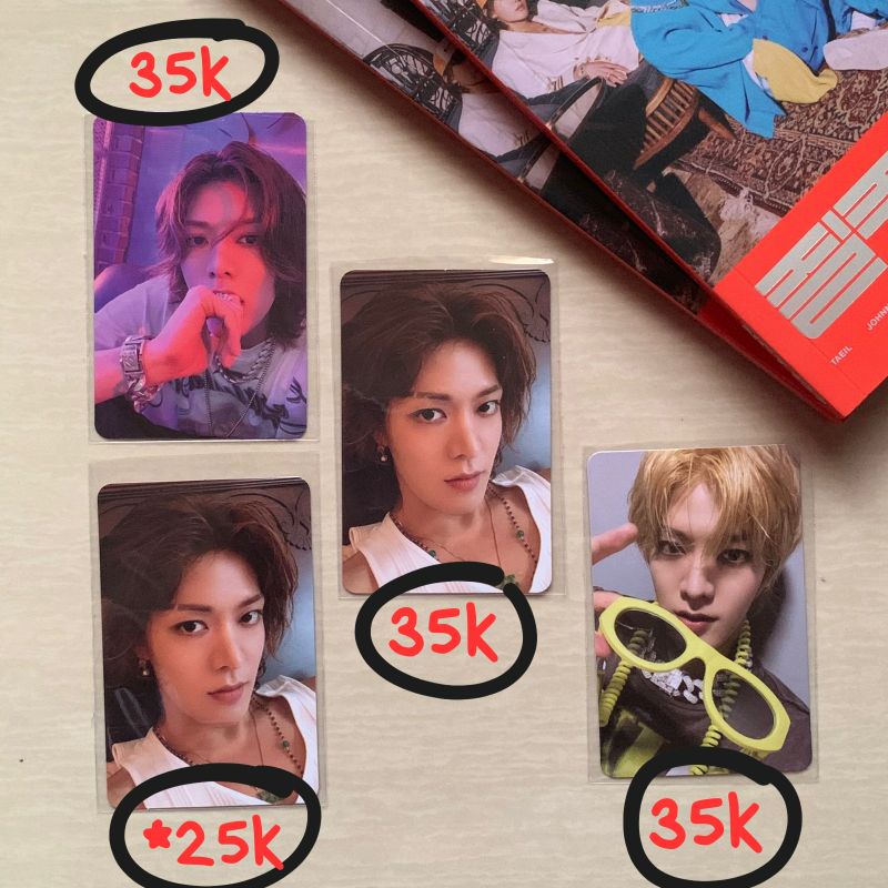 (READY) photocard pc yuta 2 baddies