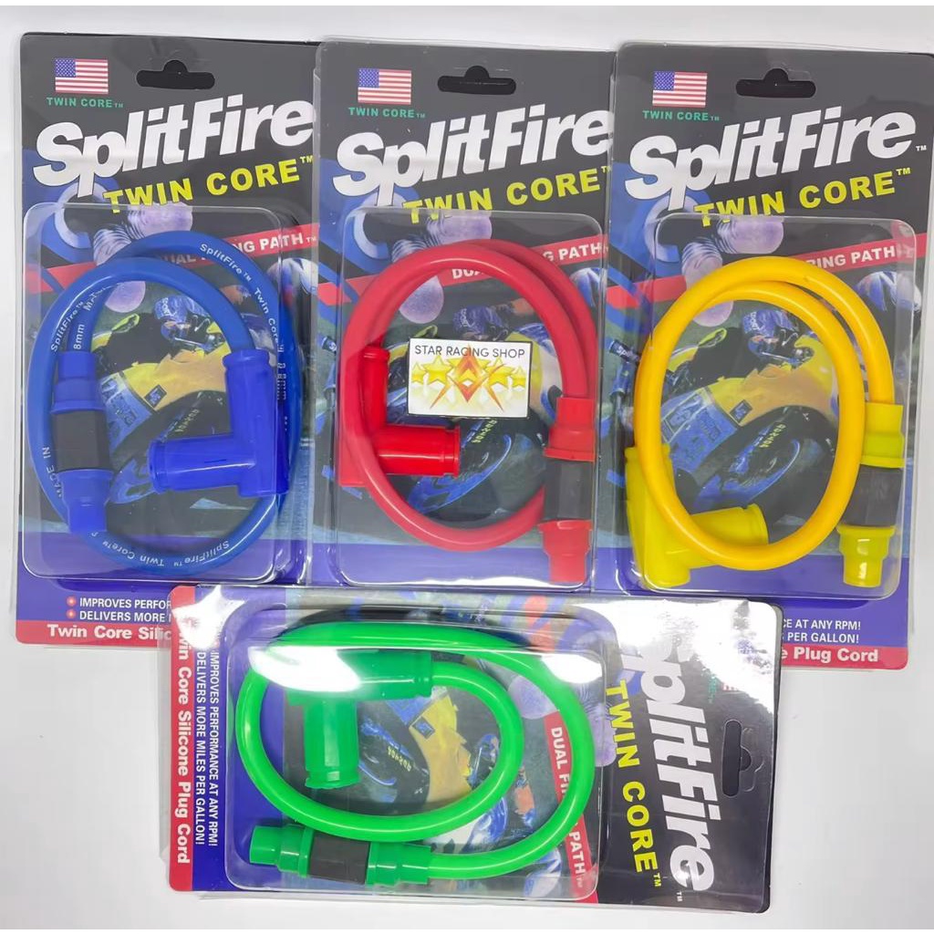 COP KABEL KOIL BUSI RACING SPLITFIRE TWI CORE USA / KABEL BUSI WARNA