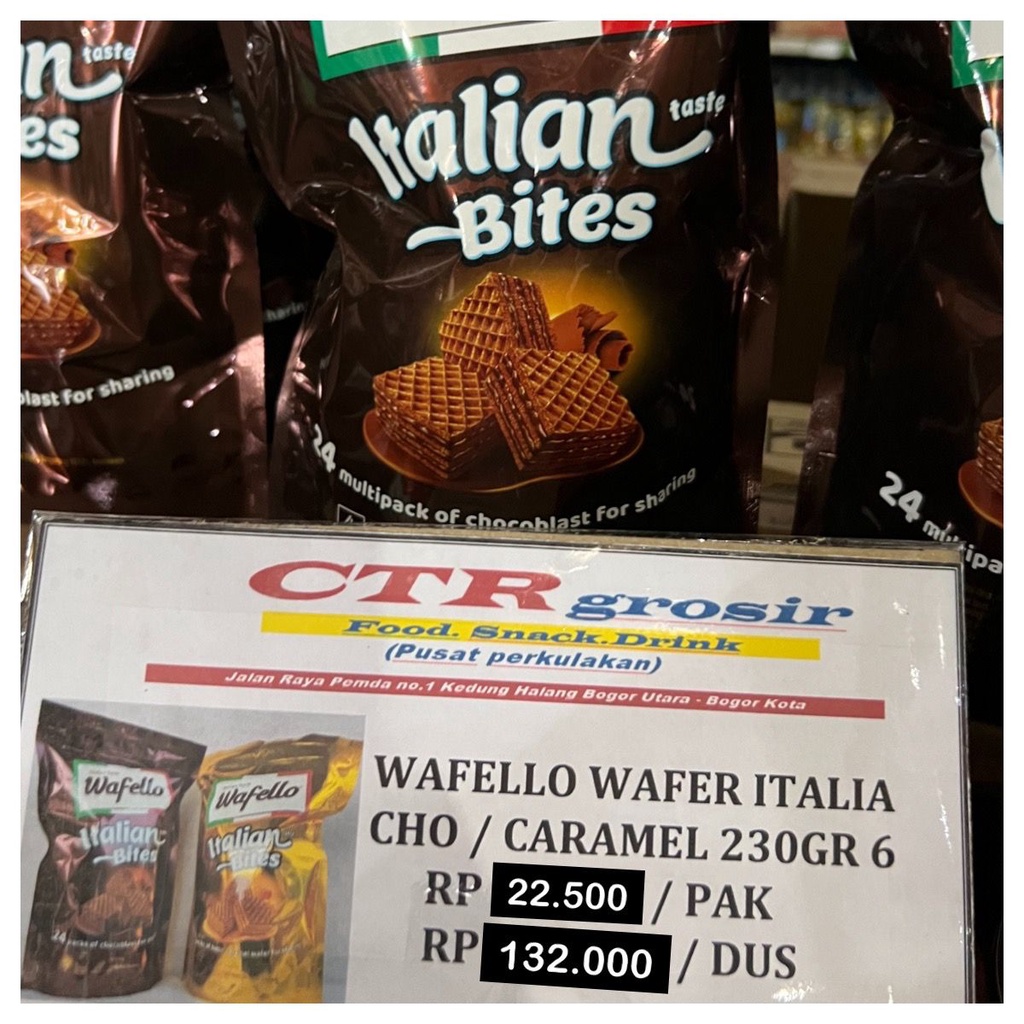 

Wafello pouch 230gr