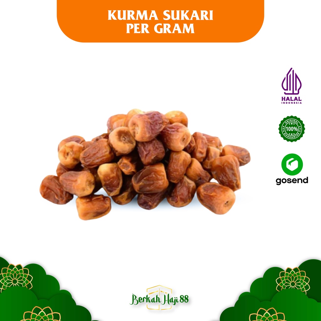 Kurma Sukari 1 Kg Kurma Raja Premium Original ||| Fresh Food TERMURAH